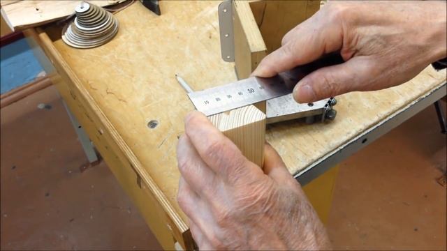 Как быстро и точно размечать заготовки для токарных работ по дереву. смотреть онлайн