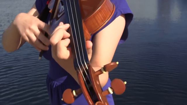 Castle in the Sky (天空之城): Innocent - Violin - Annie Hu смотреть онлайн