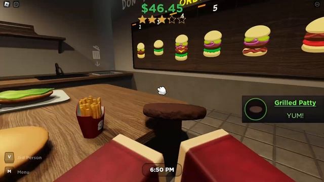 ГОТОВИМ БУРГЕРЫ, НО НОСТЯ СТРАДАЕТ ФИГНЕЙ! Roblox Burger Game смотреть онлайн