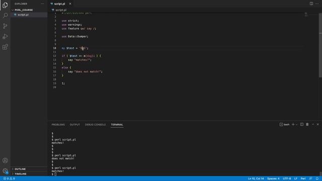 Perl Basics #15: Regular Expressions смотреть онлайн