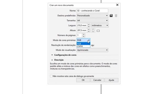 Curso de CorelDRAW #02 - Área de trabalho e arquivos смотреть онлайн