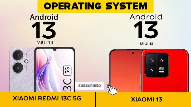 Xiaomi Redmi 13C 5G VS Xiaomi 13 - Full Comparison ⚡Which One Is Best
