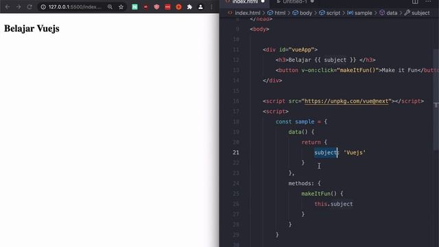 2 metode event di vueJS смотреть онлайн