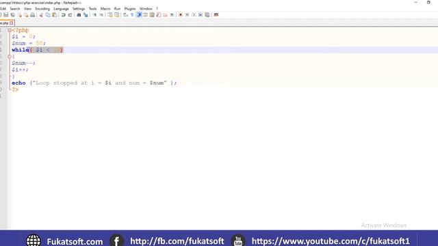 Php Loops смотреть онлайн
