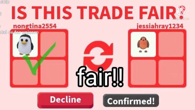 5 Win/fair trade? || Adopt me Roblox смотреть онлайн