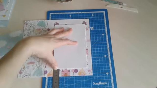 Скрапбукинг / МК или как я это делаю / Вторая страница альбома 