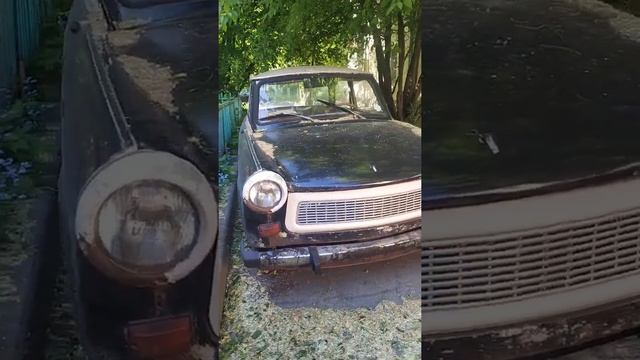 Раритетный Трабант в питерском дворе смотреть онлайн
