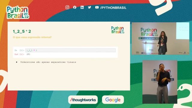 Python Curioso: Conheça algumas peculiaridades da linguagem - Giovana de Lucca [PyBR2022] смотреть онлайн