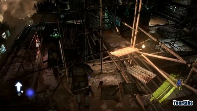 Resident Evil 6 Coop [25] w/YourGibs, Wardfire - CHRIS - ROOFTOP PATH TO ACE OF SPADES смотреть онлайн