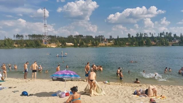 Голубые озёра. Луховицы. Август 2022 года. смотреть онлайн