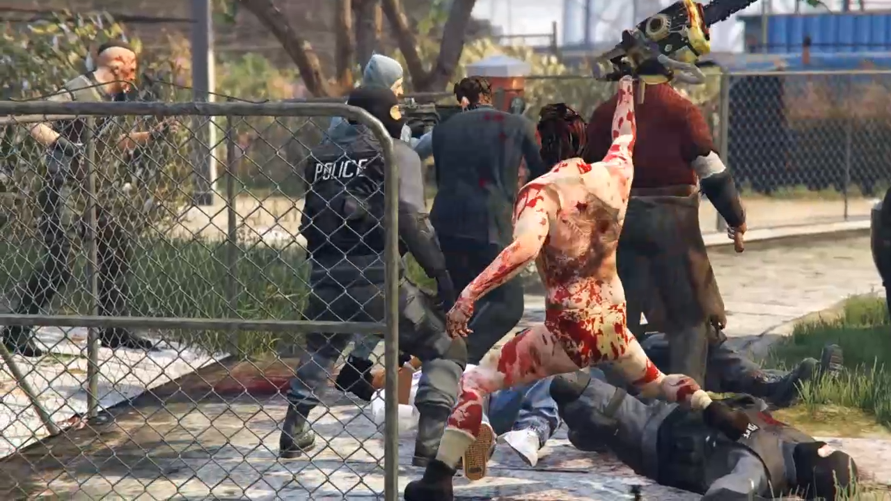 [ГТА 5 МОДЫ] ЛЮДОЕД ИЗ OUTLAST - ГОРА ИЗ ТРУПОВ ЛЮДЕЙ! МАНЬЯКИ УБИВАЮТ! GTA 5 MODS ONLINE смотреть онлайн