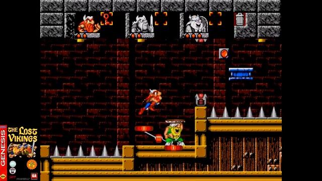 The Lost Vikings ● SEGA ● Прохождение смотреть онлайн