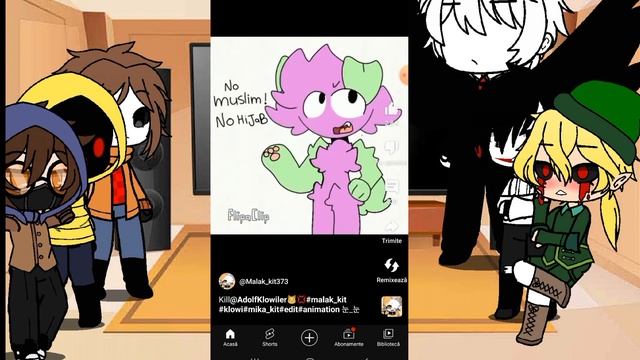 creepypasta react to #adolklowier смотреть онлайн