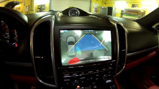 Омыватель камеры заднего вида на Porsche Cayenne (Порше Кайен) смотреть онлайн
