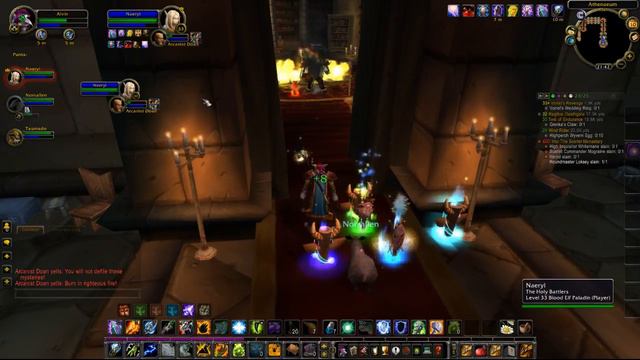 Restoration Shaman does Scarlet Monastery Graveyard and Library | WOW Wrath of the Lich King смотреть онлайн