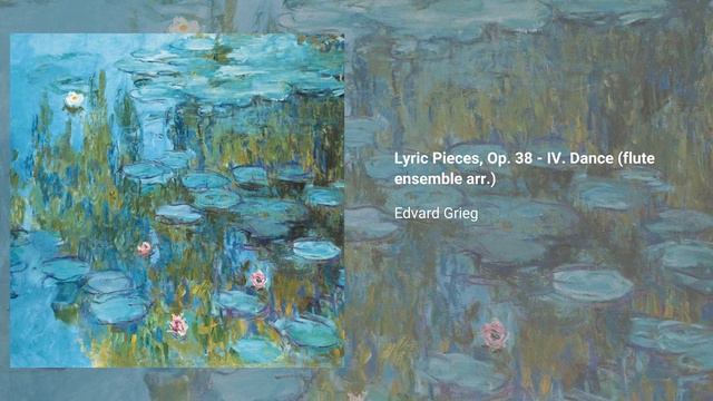 Lyric Pieces, Op. 38 - IV. Dance (flute Ensemble Arr.), Edvard Grieg