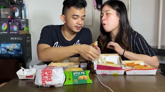 MCDONALD'S MUKBANG | PHP 1,000 PESOS CHALLENGE смотреть онлайн
