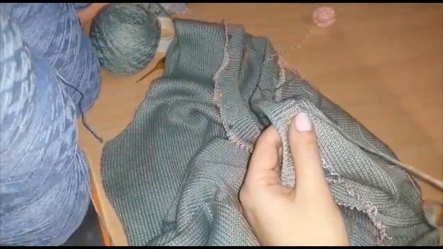 Обвязка горловины бейкой Кеттельный шов кетлевание горловины Сборка изделия Сборка крючком смотреть онлайн