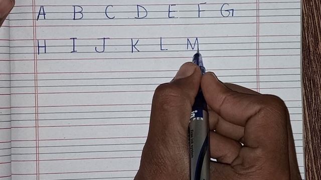 Episode2:practice alphabets for kids/big alphabets in four lines note book ? смотреть онлайн
