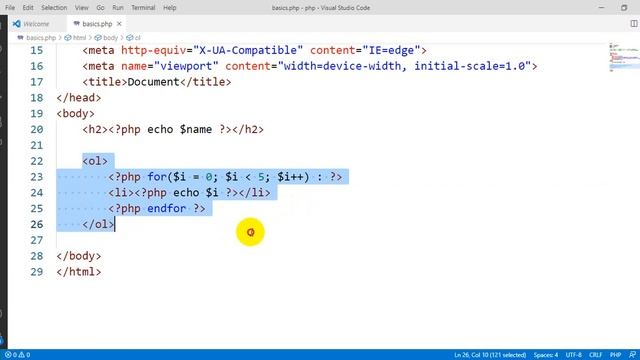 02.1 PHP Basics смотреть онлайн