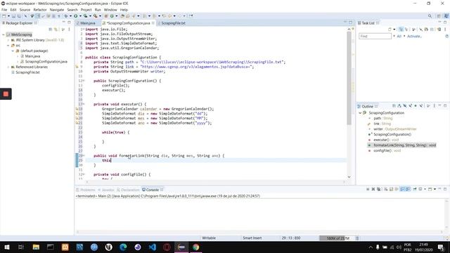 Formatando o Link - JAVA Web Scraping смотреть онлайн