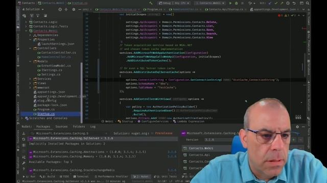 Coding with JoeG - Contacts Application - Updating the Microsoft.Identity.Web package смотреть онлайн
