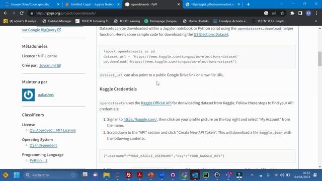 Télécharger et lire automatiquement des datasets en ligne via python смотреть онлайн