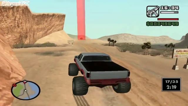 Прохождение Grand Theft Auto: San Andreas На 100% - Миссия 65 - Монстр