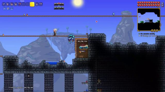 Bone Crushing. My Terraria Calamity playthrough Ep. 8 VOD 12 (full stream) смотреть онлайн