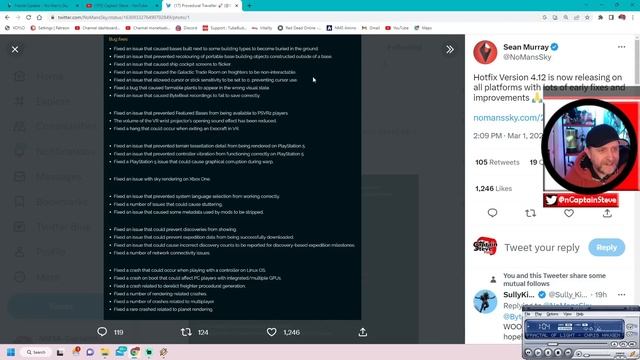 No Man's Sky Pirate Update, Settlement Overhaul or Arty Image ? - Cup Of Tea With Captain Steve NMS смотреть онлайн