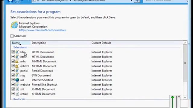 How to set the Default Program in Microsoft Windows Server 2012 смотреть онлайн