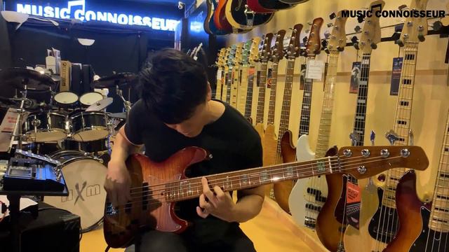 Shaun Seow Plays Sire V10 Marcus Miller Bass Guitar with Exclusive Interview смотреть онлайн