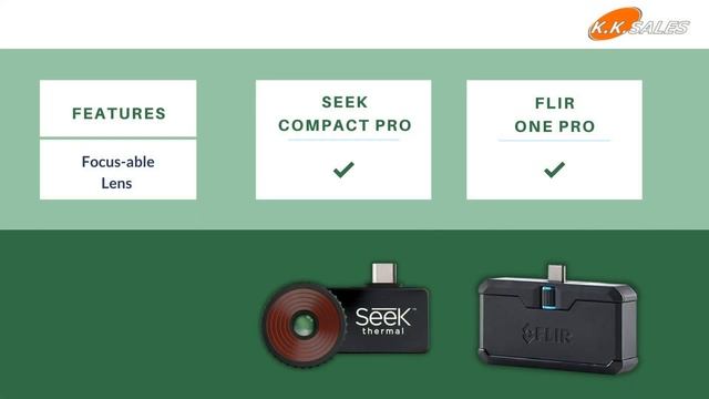Seek Compact Pro Vs Flir One Pro Thermal Camera Comparison смотреть онлайн