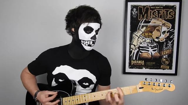 Die Die My Darling The Misfits Guitar Cover - ScottTeeMusic смотреть онлайн