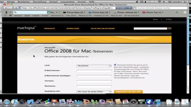 Microsoft Office 2008 for Mac for free смотреть онлайн