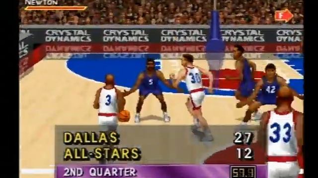 SLAM AND JAM 96 PLAYSTATION смотреть онлайн