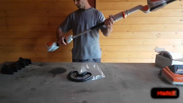 STIHL HLA 56 & akku 30 unboxing смотреть онлайн