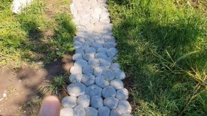 #брусчаткасвоимируками Брусчатка на даче своими руками