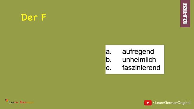 Test Your German | Level B2.1 | Einstufungstest| Teste Dein Deutsch | Learn German смотреть онлайн