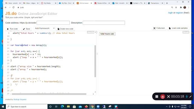 Spring CS170 array function example Source смотреть онлайн