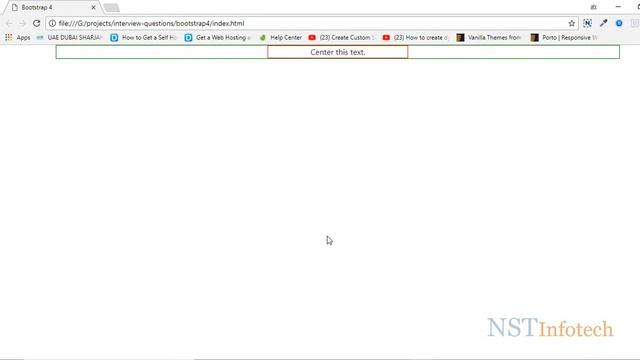 How to center coloum in row and center text in coloum in bootstrap 4 смотреть онлайн