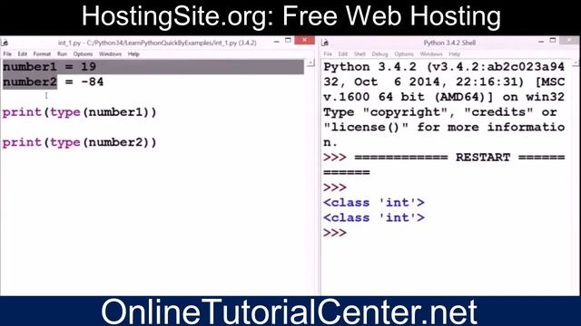 Python Programming Tutorial: Numeric Types in Python | int | float смотреть онлайн