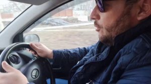 Daihatsu Mira .Test Drive. Обзор пушка гонка.