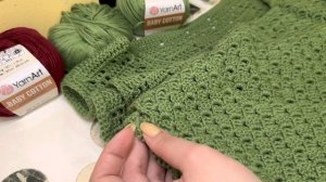 YarnArt. Baby Cotton. Обзор. Рассказываю о пряже и показываю готовые изделия.