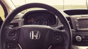 Обзор нашей Honda CRV 2013. Часть 1.