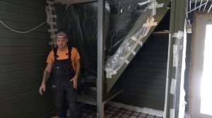 Бетонный пол по деревянным лагам