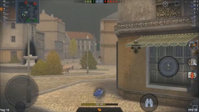 Ретро бой на КВ-2 в WOT Blitz.Фугасный монстр в бою трехлетней давности Назад в прошлое #3 смотреть онлайн