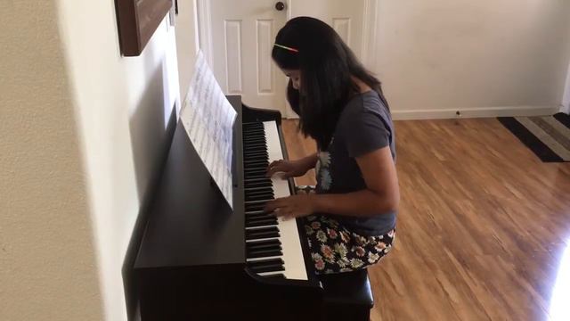 Canon in D piano played by Kirsten composed by Pachelbel arrange by Dan Coates played смотреть онлайн