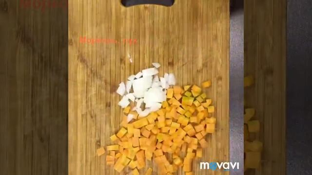 Жареные овощи на сковороде. смотреть онлайн