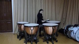 Джон Бек соната для литавр соло